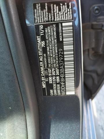 Photo 10 from auction – 2011 MERCEDES-BENZ E 350 4MAT with VIN WDDHF8HB3BA379729