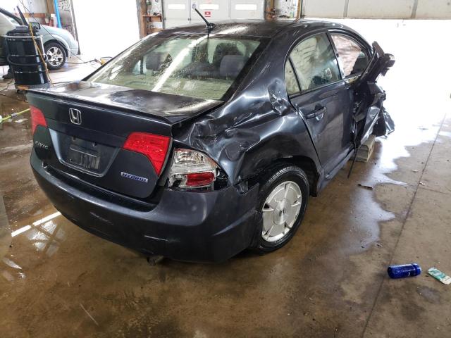 Photo 4 from auction – 2008 HONDA CIVIC HYBR with VIN JHMFA36298S028993