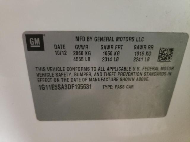 Photo 10 from auction – 2013 CHEVROLET MALIBU 2LT with VIN 1G11E5SA3DF195631