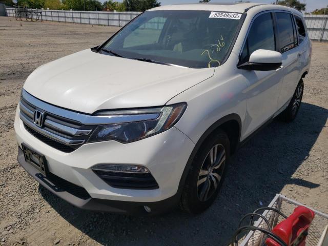 Photo 2 from auction – 2016 HONDA PILOT EXLN with VIN 5FNYF5H76GB040143