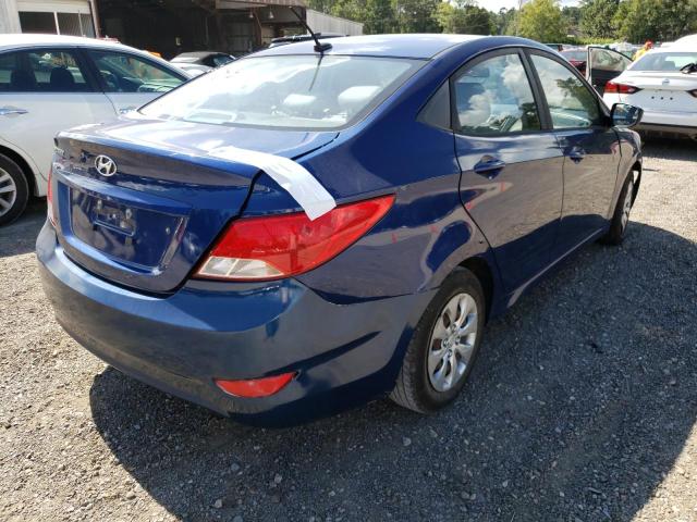 Photo 4 from auction – 2016 HYUNDAI ACCENT SE with VIN KMHCT4AE1GU106462
