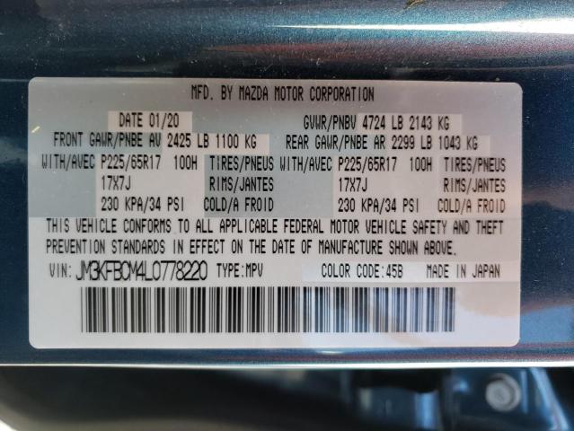 Photo 10 from auction – 2020 MAZDA CX-5 TOURI with VIN JM3KFBCM4L0778220