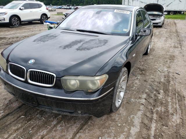 Photo 9 from auction – 2005 BMW 745 LI with VIN WBAGN63545DS58951