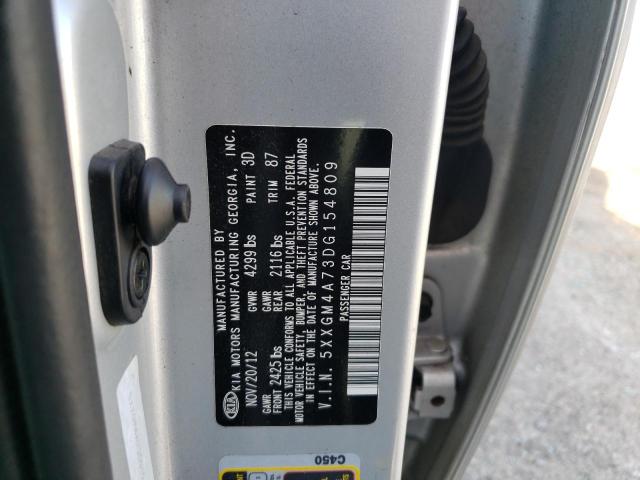 Photo 10 from auction – 2013 KIA OPTIMA LX with VIN 5XXGM4A73DG154809