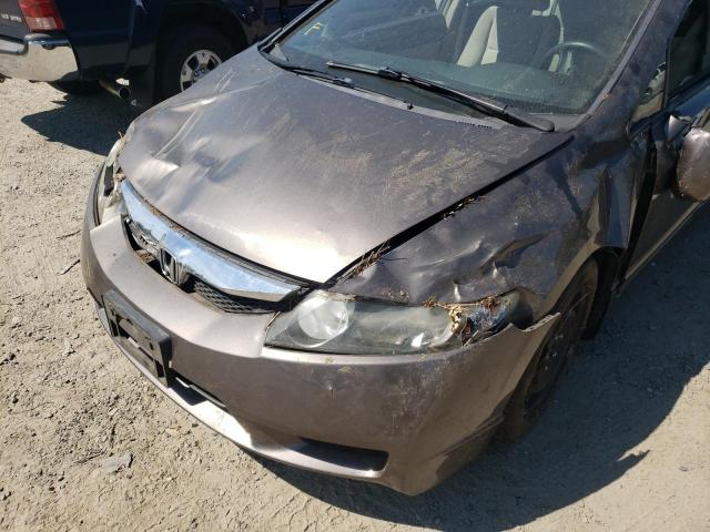 Photo 9 from auction – 2010 HONDA CIVIC LX with VIN 19XFA1F57AE056607