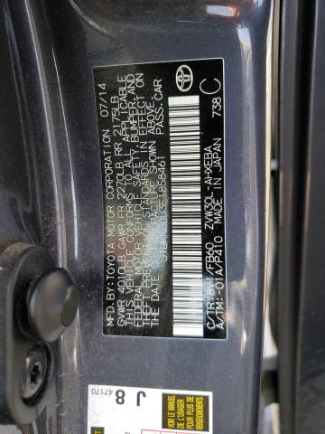 Photo 10 from auction – 2014 TOYOTA PRIUS with VIN JTDKN3DU3E1858461