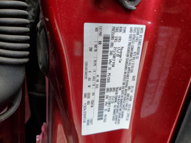 Photo 10 from auction – 2014 FORD FOCUS SE with VIN 1FADP3K26EL258614