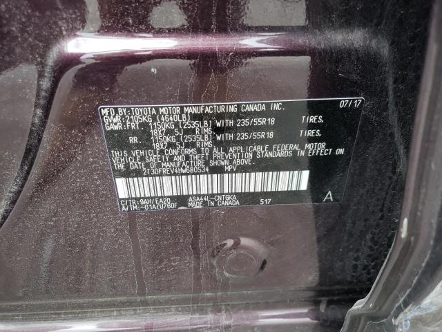 Photo 10 from auction – 2017 TOYOTA RAV4 LIMIT with VIN 2T3DFREV4HW680534