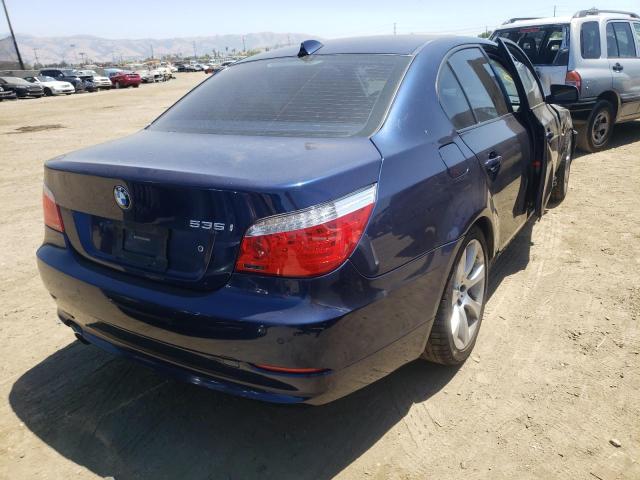 Photo 4 from auction – 2008 BMW 535 I with VIN WBANW13508CZ83044