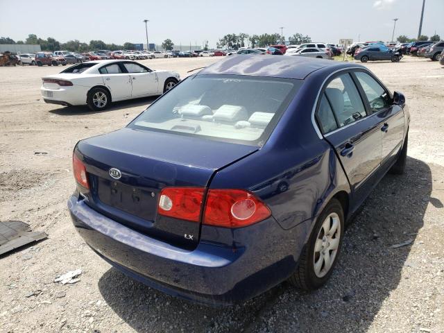 Photo 4 from auction – 2006 KIA OPTIMA LX with VIN KNAGE123865074207