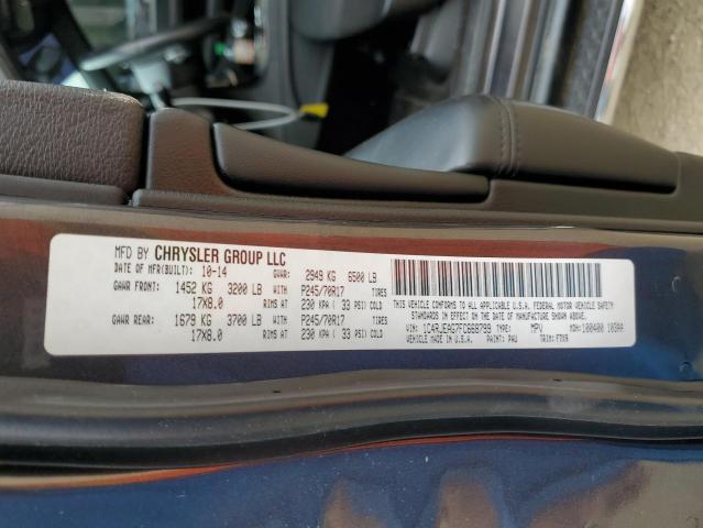 Photo 10 from auction – 2015 JEEP GRAND CHER with VIN 1C4RJEAG7FC668799