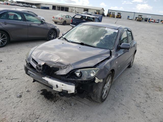 Photo 2 from auction – 2008 MAZDA 3 HATCHBAC with VIN JM1BK343981834878