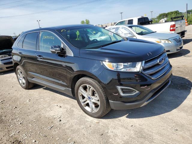 FORD EDGE TITAN 2017 with VIN 2FMPK4K99HBB73095 - Photo from auction