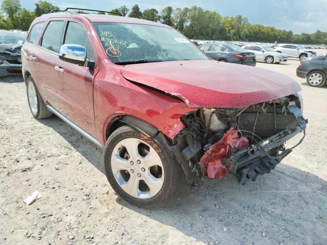 DODGE DURANGO SX 2015 with VIN 1C4RDHAG9FC176302 - Photo from auction