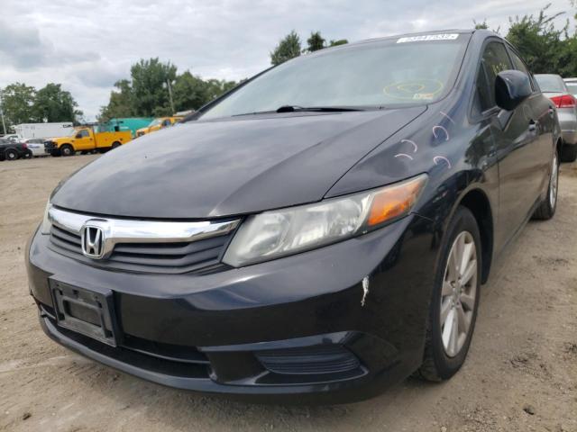 Photo 2 from auction – 2012 HONDA CIVIC EX with VIN 2HGFB2F83CH305071