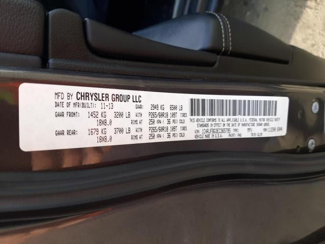 Photo 10 from auction – 2014 JEEP GRAND CHER with VIN 1C4RJFBG3EC365795