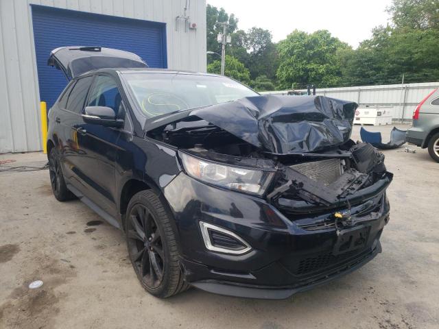FORD EDGE SPORT 2015 with VIN 2FMTK4AP9FBC08634 - Photo from auction