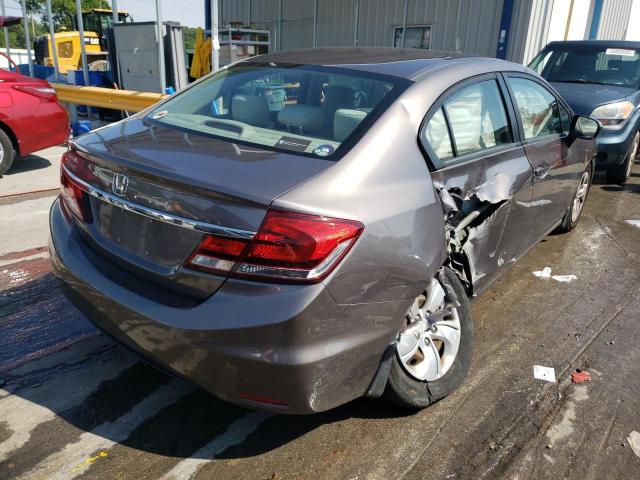 Photo 4 from auction – 2014 HONDA CIVIC LX with VIN 19XFB2F57EE034969