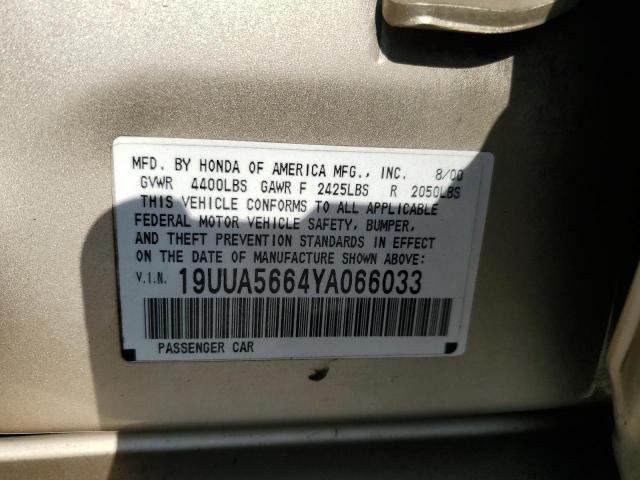Photo 10 from auction – 2000 ACURA 3.2TL with VIN 19UUA5664YA066033