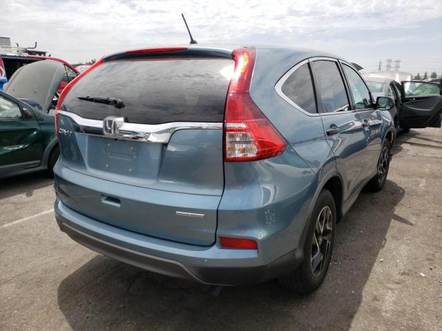 Photo 4 from auction – 2016 HONDA CR-V SE with VIN 2HKRM3H43GH530285