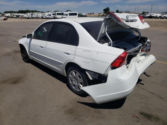 Photo 3 from auction – 2001 HONDA CIVIC EX with VIN 2HGES25731H587651