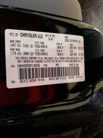 Photo 10 from auction – 2008 CHRYSLER ASPEN with VIN 1A8HX58258F106558