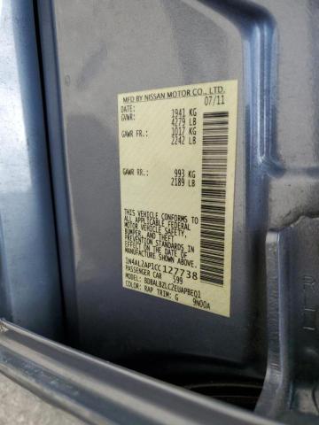 Photo 10 from auction – 2012 NISSAN ALTIMA BAS with VIN 1N4AL2AP1CC127738