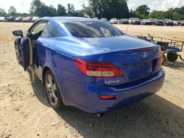 Photo 3 from auction – 2010 LEXUS IS 350 with VIN JTHFE2C24A2501689