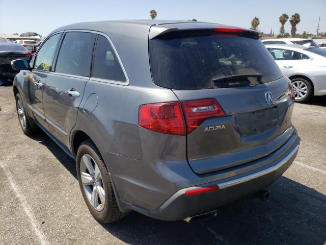 Photo 3 from auction – 2011 ACURA MDX TECHNO with VIN 2HNYD2H62BH530023