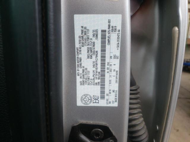 Photo 10 from auction – 2015 FORD F150 SUPER with VIN 1FTFW1EF8FFC79926