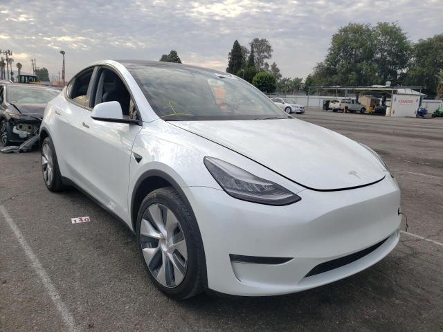 TESLA MODEL Y 2020 with VIN 5YJYGDEE0LF015601 - Photo from auction