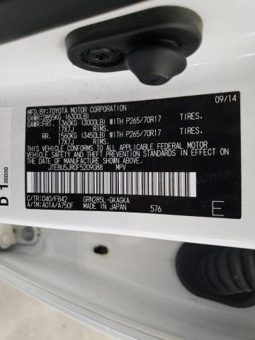 Photo 10 from auction – 2015 TOYOTA 4RUNNER SR with VIN JTEBU5JR0F5209088