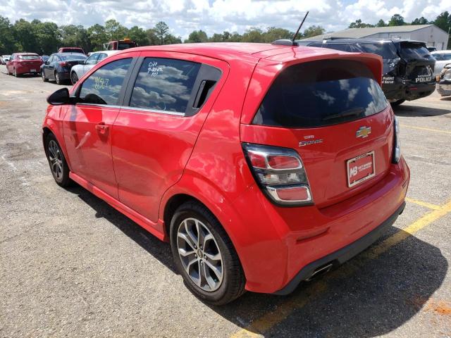 Photo 3 from auction – 2017 CHEVROLET SONIC LT with VIN 1G1JD6SH2H4151028
