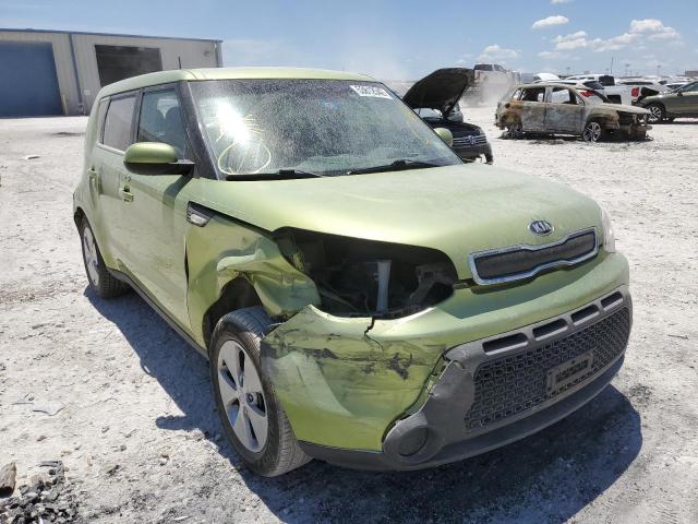 KIA SOUL 2014 with VIN KNDJN2A27E7713929 - Photo from auction