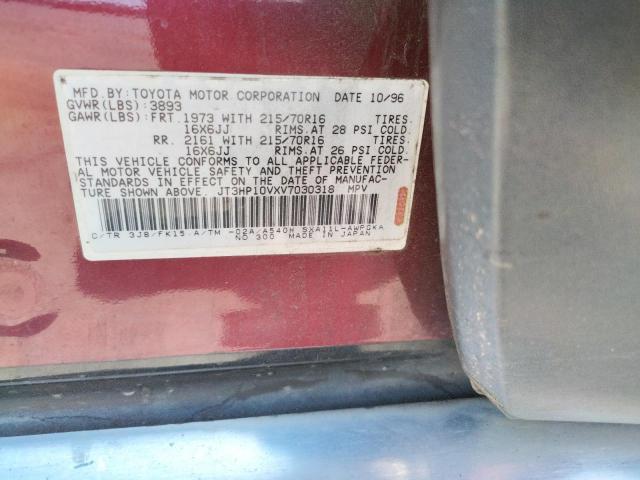 Photo 10 from auction – 1997 TOYOTA RAV4 with VIN JT3HP10VXV7030318