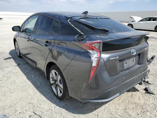 Photo 3 from auction – 2017 TOYOTA PRIUS with VIN JTDKARFU6H3045488