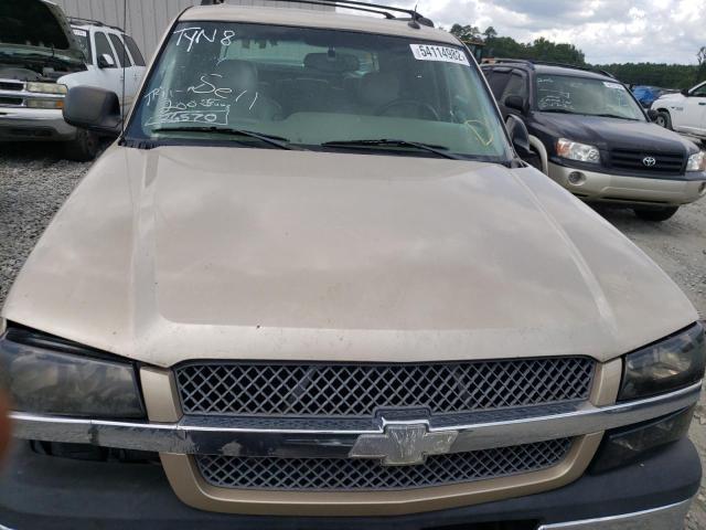 Photo 9 from auction – 2005 CHEVROLET AVALANCHE with VIN 3GNEC12Z75G195698