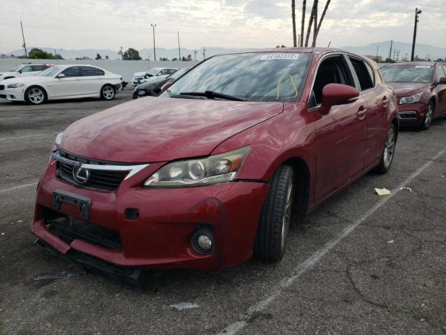 Photo 2 from auction – 2013 LEXUS CT 200 with VIN JTHKD5BH2D2128861