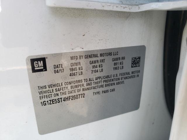 Photo 10 from auction – 2017 CHEVROLET MALIBU LT with VIN 1G1ZE5ST4HF260772
