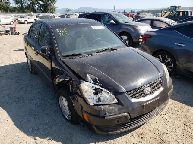 KIA RIO BASE 2009 with VIN KNADE223896504177 - Photo from auction