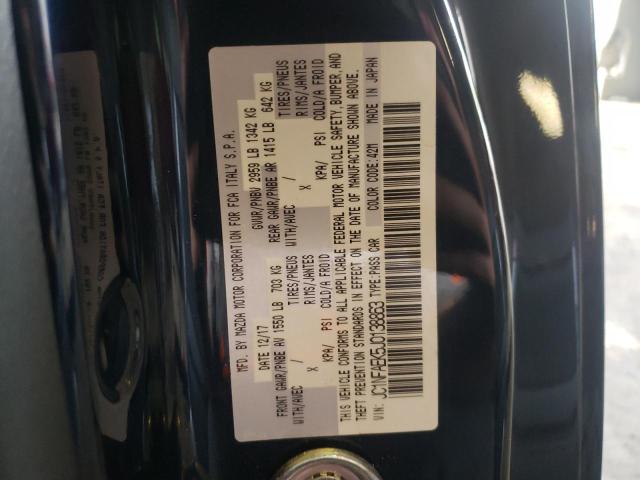 Photo 10 from auction – 2018 FIAT 124 SPIDER with VIN JC1NFAEK5J0138863