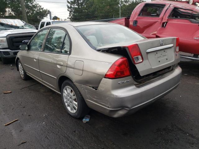 Photo 3 from auction – 2004 HONDA CIVIC LX with VIN 2HGES16554H587775