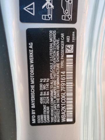 Photo 10 from auction – 2020 BMW 230XI with VIN WBA2K1C06L7F91614