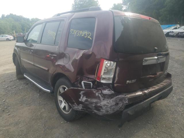 Photo 3 from auction – 2011 HONDA PILOT TOUR with VIN 5FNYF4H9XBB030137