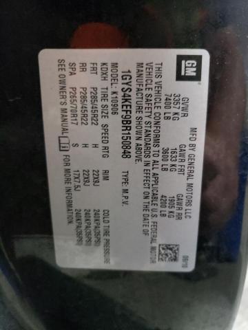 Photo 10 from auction – 2011 CADILLAC ESCALADE E with VIN 1GYS4KEF9BR150848