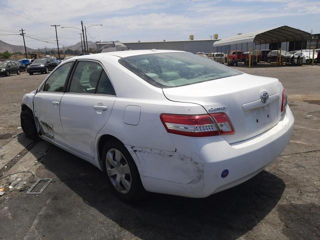 Photo 3 from auction – 2011 TOYOTA CAMRY BASE with VIN 4T4BF3EKXBR124034