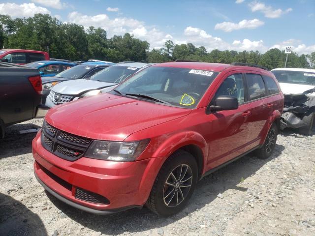 Photo 2 from auction – 2018 DODGE JOURNEY SE with VIN 3C4PDCAB3JT242600