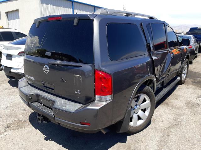 Photo 4 from auction – 2008 NISSAN ARMADA SE with VIN 5N1AA08C38N601607