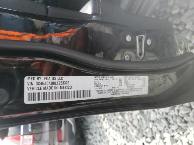 Photo 10 from auction – 2020 JEEP COMPASS SP with VIN 3C4NJCAB8LT253322