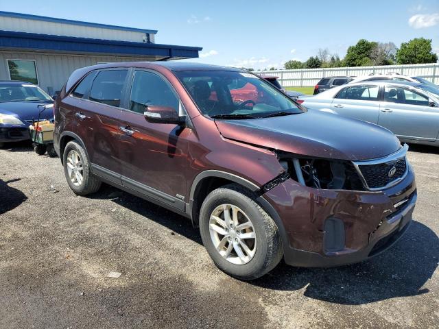 KIA SORENTO LX 2015 with VIN 5XYKTCA66FG650717 - Photo from auction
